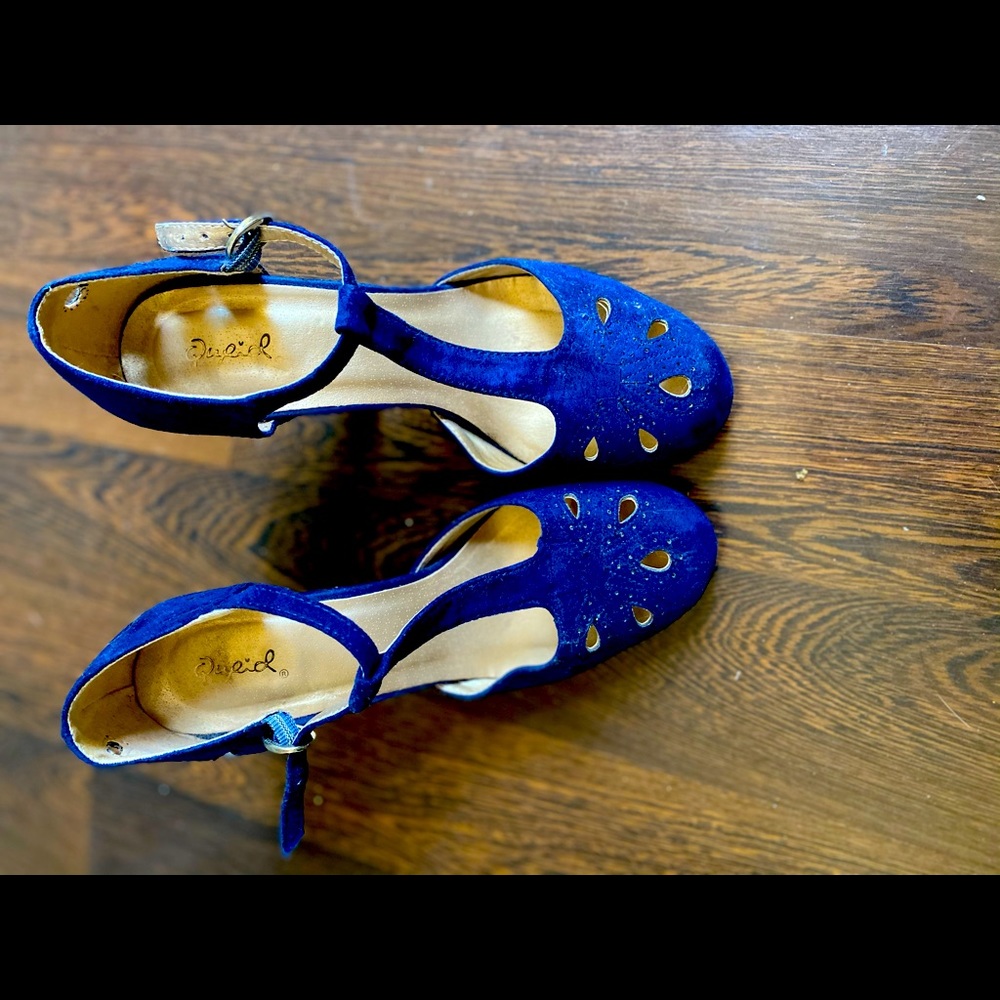 T Strap Heels